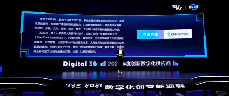 喜报！科杰科技荣登Digital 36 「2021年度创新数字化供应商」榜单TOP 10
